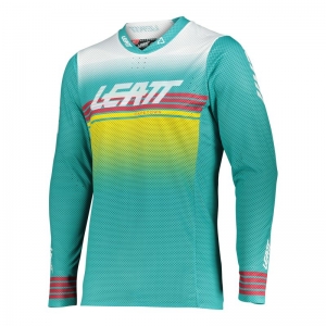 Enduro/Cross Jersey Leatt - Moto 5.5 Ultraweld Aqua 2022: Size - L