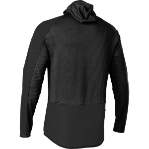 Enduro/Cross Kapuzenpullover Defend Thermo [Schwarz]: Größe - XL