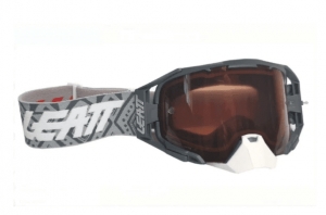 Enduro/cross MX Leatt bril - Goggles Velocity 6.5 Grijs/Wit (Roze 32%): Maat - NoSize