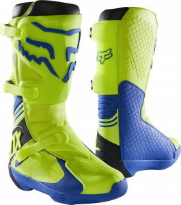 Enduro/Cross-Stiefel Fox Comp [gelb/blau]: Größe - 10