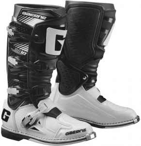 Enduro/Cross-Stiefel Gaerne SG10 schwarz/weiß: Größe - 44