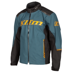 Enduro S4 Jacket Petrol - Strike Orange: Mărime - L