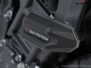 Engine and Fairing Crashpad Set - material: polyamide/aluminum - color: black/silver - Yamaha MT-10 ('21-) - SW-Motech