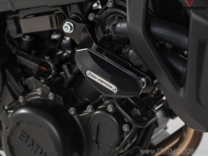 Engine and Fairing Crashpad Set - polyamide/aluminum - black/silver - BMW F 800 R ('15-) - SW-Motech