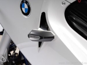 Engine and Fairing Crashpad Set - polyamide/aluminum - black/silver - BMW F 800 ST ('06-'12) - SW-Motech