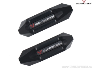 Engine and Fairing Crashpad Set - Polyamide/Aluminum - Black/Silver - BMW G 310 R ('16-'20) - SW-Motech