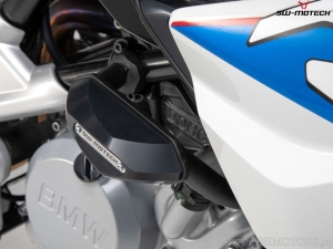 Engine and Fairing Crashpad Set - Polyamide/Aluminum - Black/Silver - BMW G 310 R ('16-'20) - SW-Motech