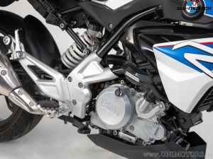 Engine and Fairing Crashpad Set - Polyamide/Aluminum - Black/Silver - BMW G 310 R ('16-'20) - SW-Motech