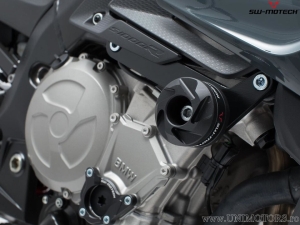 Engine and Fairing Crashpad Set - polyamide/aluminum - black/silver - BMW S 1000 R ('16-'20) - SW-Motech