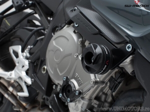 Engine and Fairing Crashpad Set - polyamide/aluminum - black/silver - BMW S 1000 R ('16-'20) - SW-Motech