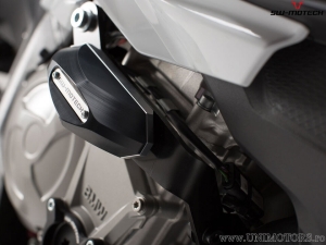Engine and Fairing Crashpad Set - polyamide/aluminum - black/silver - BMW S 1000 XR ('15-'19) - SW-Motech