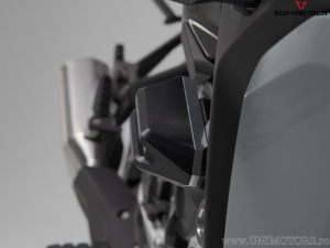 Engine and Fairing Crashpad Set - polyamide/aluminum - black/silver - BMW S 1000 XR ('19-'23) - SW-Motech