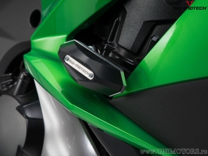 Engine and Fairing Crashpad Set - Polyamide/Aluminum - Black/Silver - Kawasaki Z 1000 SX ('11-) - SW-Motech