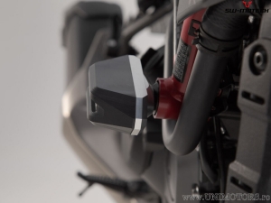 Engine and Fairing Crashpad Set - Polyamide/Aluminum - Black/Silver - Kawasaki Z H2 ('19-) - SW-Motech