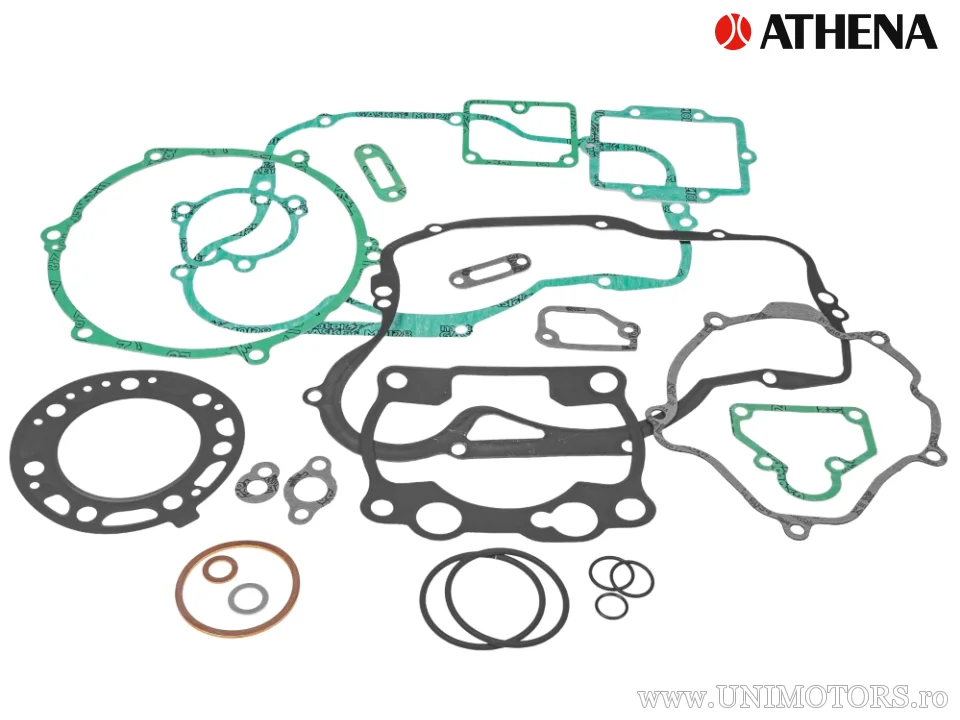 Engine gasket set - Kawasaki KX250J 2-stroke ('93) / KX250L 2-stroke ('99-'00) / KX250K 2-stroke ('94-'98) - Athena