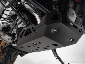 Engine guard - material: aluminum - color: black - BMW R 1250 GS / Rallye ('18-) - SW-Motech