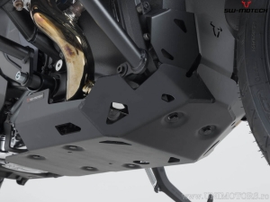 Engine guard - material: aluminum - color: black - BMW R 1300 GS ('23-) - SW-Motech