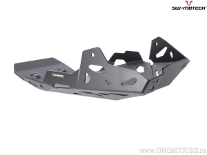 Engine guard - material: aluminum - color: black - Ducati DesertX ('22-) - SW-Motech