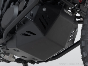 Engine guard - material: aluminum - color: black - Kawasaki KLR 650 ('08-) - SW-Motech