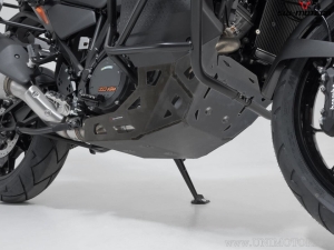 Engine guard - material: aluminum - color: black - KTM 1290 Super Adventure ('21-) - SW-Motech