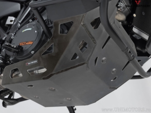 Engine guard - material: aluminum - color: black - KTM 1290 Super Adventure ('21-) - SW-Motech