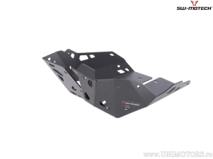 Engine guard - material: aluminum - color: black - KTM 390 Adv ('19-) - SW-Motech