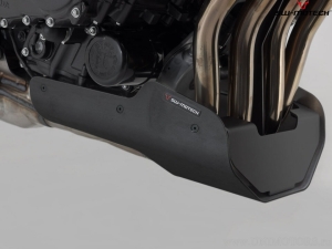 Engine guard - material: aluminum - color: black - KTM 950 / 990 Adventure - SW-Motech