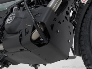 Engine guard - material: aluminum - color: black - Royal Enfield Himalayan ('17-) - SW-Motech