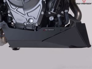 Engine guard - material: aluminum - color: black/silver - Suzuki GSX-8S ('22-) - SW-Motech
