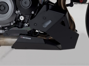 Engine guard - material: aluminum - color: black - Suzuki GSX-S 950/1000 ('21-) - SW-Motech