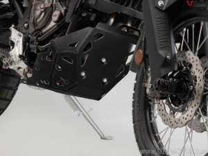 Engine guard - material: aluminum - color: black - Yamaha Tenere 700 ('19-) - SW-Motech