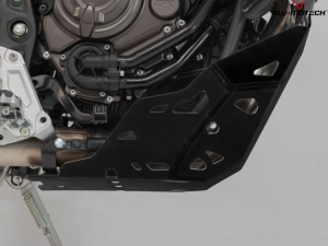 Engine guard - material: aluminum - color: black - Yamaha Tenere 700 ('19-) - SW-Motech
