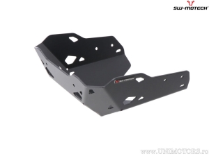 Engine guard - material: aluminum - color: black - Yamaha Tracer 9/GT ('20-) / GT+ ('22-) - SW-Motech