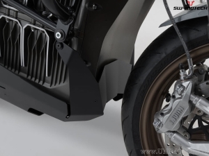 Engine guard - material: aluminum - color: black - Zero SR/F ('19-'22) - SW-Motech