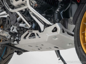 Engine guard - material: aluminum - color: silver - BMW R 1250 GS / Rallye ('18-) - SW-Motech