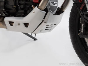 Engine guard - material: aluminum - color: silver - Harley-Davidson Pan America ('21-) - SW-Motech