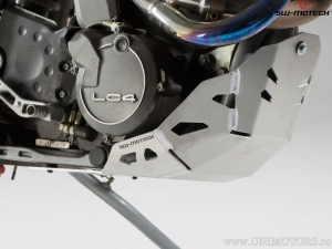 Engine guard - material: aluminum - color: silver - Honda CRF1100L/Adv Sports ('19-) with SBL - SW-Motech