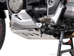 Engine guard - material: aluminum - color: silver - Honda VFR1200X Crosstourer ('11-) - SW-Motech