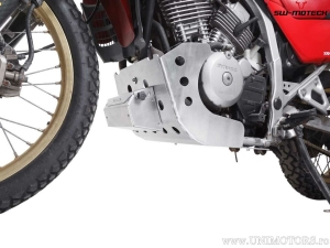 Engine guard - material: aluminum - color: silver - Honda XL600V Transalp ('87-'99) - SW-Motech