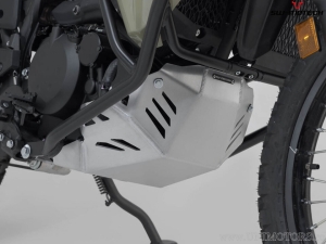 Engine guard - material: aluminum - color: silver - Kawasaki KLR 650 ('08-) - SW-Motech