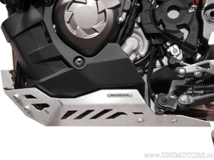 Engine guard - material: aluminum - color: silver - Kawasaki Versys 1000 ('12-'18) - SW-Motech