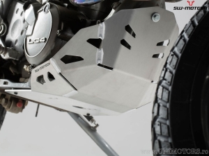 Engine guard - material: aluminum - color: silver - KTM 620 Adventure ('96-'99) - SW-Motech
