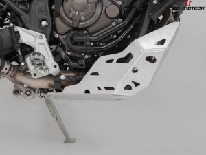 Engine guard - material: aluminum - color: silver - Yamaha Ténéré 700 models ('22-) - SW-Motech