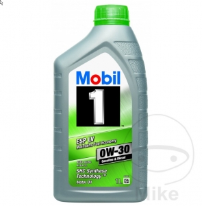 Engine oil 0W30 ESP LV 1L Mobil - JM