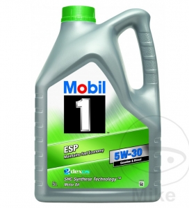 Engine oil 5W30 ESP 5L Mobil - JM