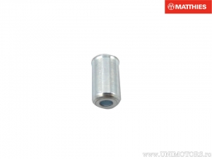 Ensemble de capuchons de capacité de câble 10 pièces longueur: 10,2 mm - diamètre du trou: 2,6 mm - diamètre extérieur: 6,