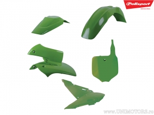 Ensemble de Plastique Vert - Kawasaki KX 65 A ('00-'20) - Polisport