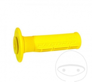 Ensemble de poignées de guidon 794 jaune fluorescent Progrip D: 22 mm L: 115 mm fermées - JM