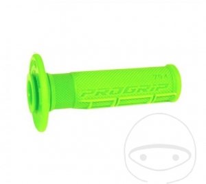 Ensemble de poignées de guidon 794 vert fluorescent Progrip D: 22 mm L: 115 mm fermées - JM