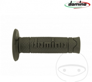 Ensemble de poignées de guidon A260 vertes Domino D: 22 mm L: 119 mm fermées - JM